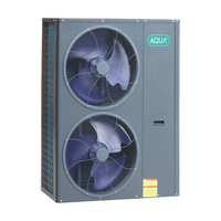 侧出风泳池变频热泵